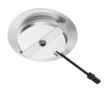 A1116.TC Round Recessed Spotlight, Aluminum + PS, DC12V,1W, Φ70*15, 3000/4000