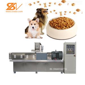 China Dog Pet Food Extruder Production Machine 38CrMoAlA Screw Material wholesale