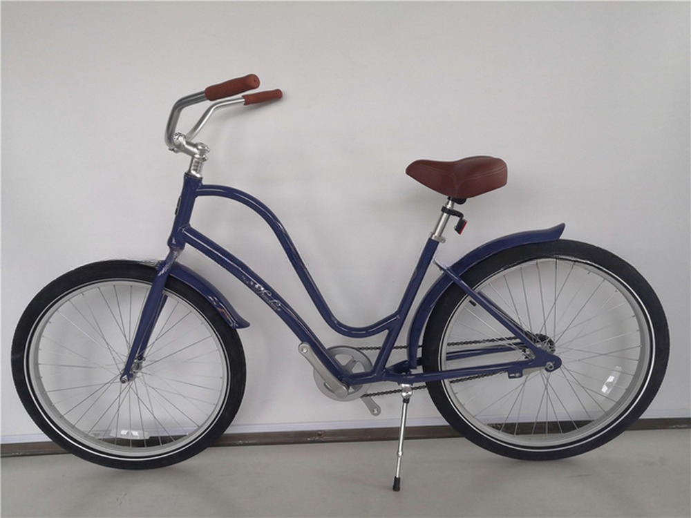 26x3 inch Unisex Step Through Aluminum Frame 3 Speed Beach Cruiser Bike for Rent in USA