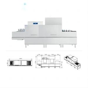 China Flight Commercial Dishwasher Machine Industrial Cylinder Large Vertical wholesale