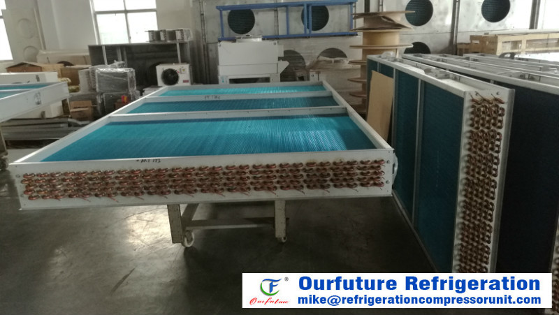 Electrical Heating Defrost Unit Cooler For Cold Room With Aluminum Fin And Copper Pipe