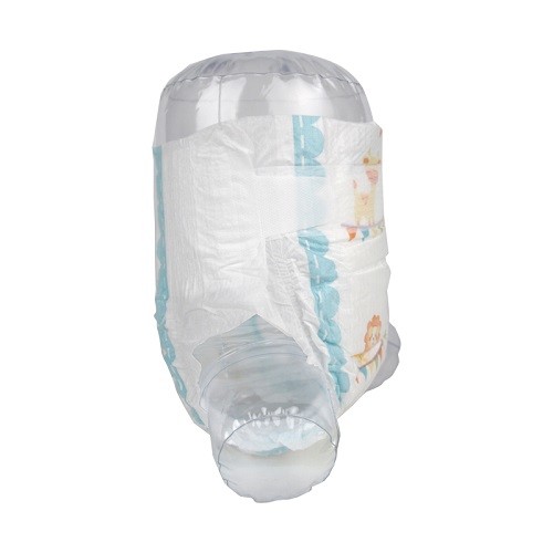 3 Layer Microfiber Soft Baby Diaper Grade A 3D Leak Prevention Channel