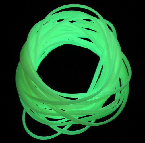 Multicolor Luminous Solid Silicone Strip 1.0-5.0mm Size 30-70 Shore A Hardness