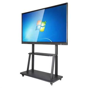 China 80/86/90/100/110/135'' LCD Digital Signage Portable Infrared Android 4K Touch Screen Digital Smart TV wholesale