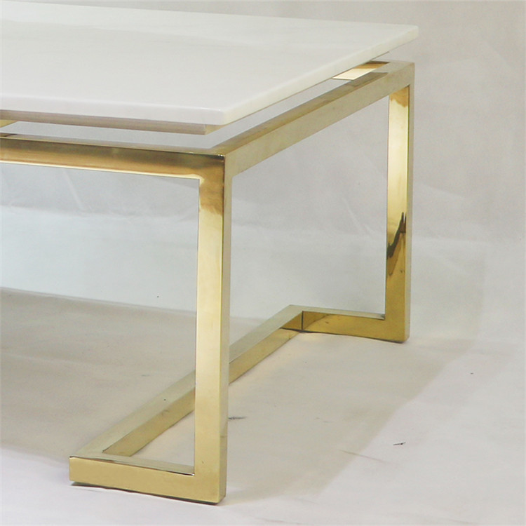 steel Metal furniture and Metal Material table legs or chair with mirror polished