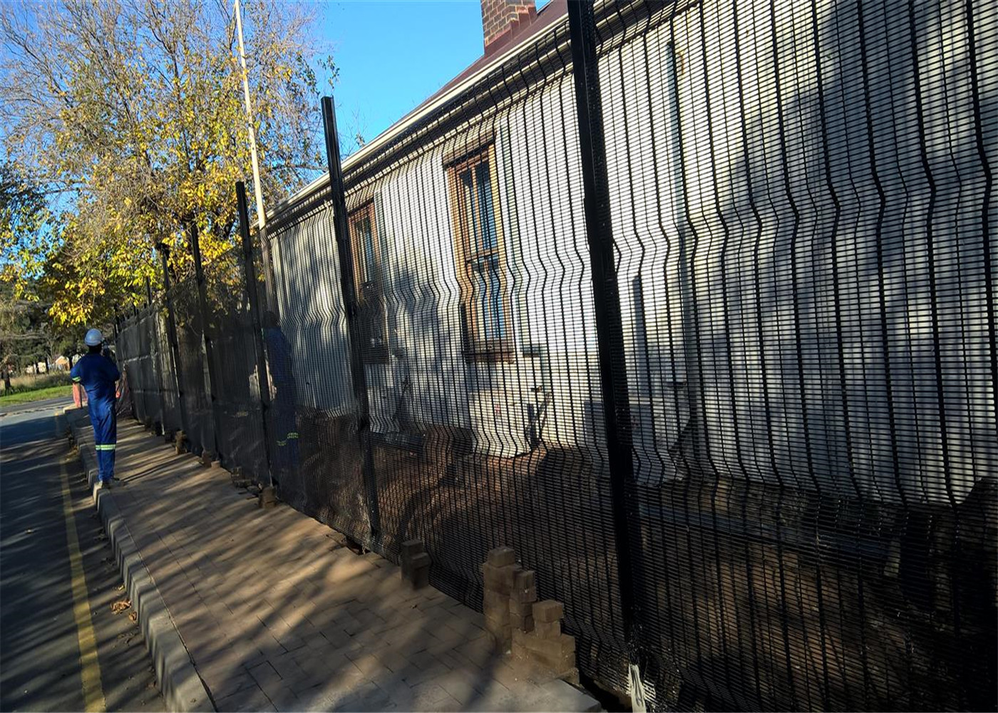 High Security Fence galvanized 358 Fence welded wire mesh panel fencing