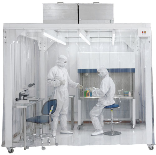 Customized Clean Room Clean Booth with Steel Square Tube and Filter FFU