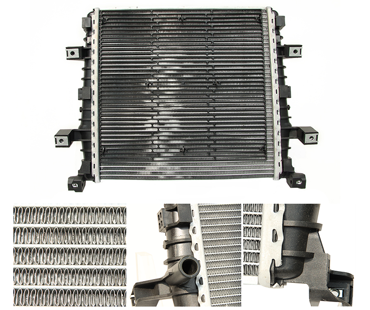 1 Year Warranty ATAAC Cooling Fan Intercooler 7L8121212A for Audi Intercooler Q7 Engine Cooling System