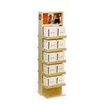Dismountable Cosmetic Retail Display Stands Supermarket Retail Makeup Display