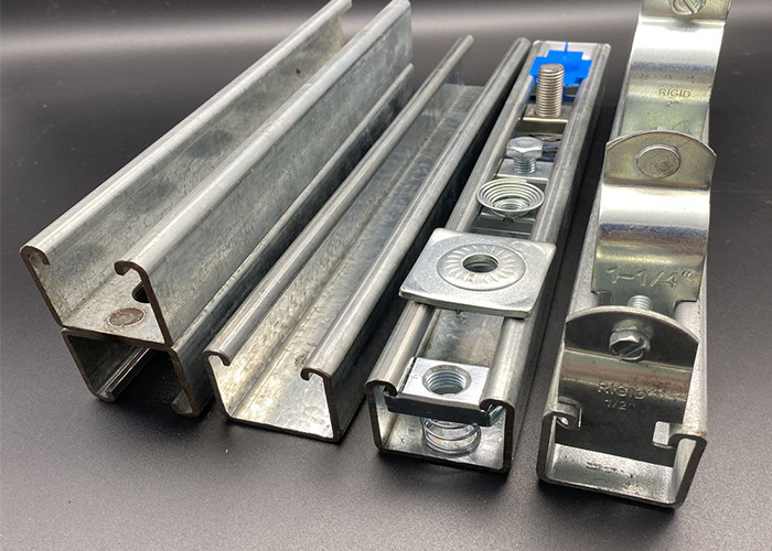 1m Stainless Steel Slotted Channel