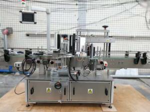 China Oil Bottle Front And Back Labeling Machine Automatic Lubricant wholesale