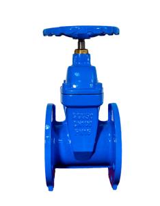 China Custom DN100 BS5163 Cast Iron Gate Valve 100mm Resilient Wedge wholesale