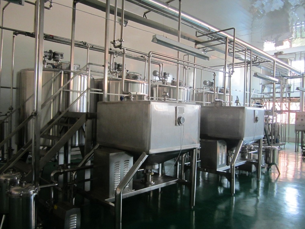 3000L/H Stainless Steel Dairy Processing Plant for Milk Yogurt Cheese Butter and Ice Cream