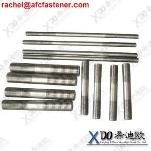 China Monel400 din976 stud bolts fastener threaded rod wholesale