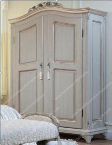 China Bedroom Furniture Antique Wood Clothes Wardrobe Cabinet FCD-103 wholesale