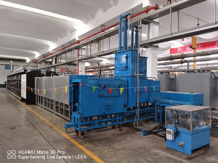Industrial Continuous Mesh Belt Atmosphere Furnace And Kiln Systems For Ceramic Production Non Standard