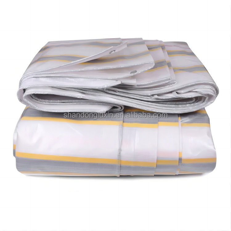 500D Yarn Count Coated Waterproof PE Tarpaulin for Agriculture and Industrial Cover