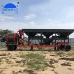 75m3/Hr Mobile Concrete Batching Plant YHZM75 Concrete Mixng Plant