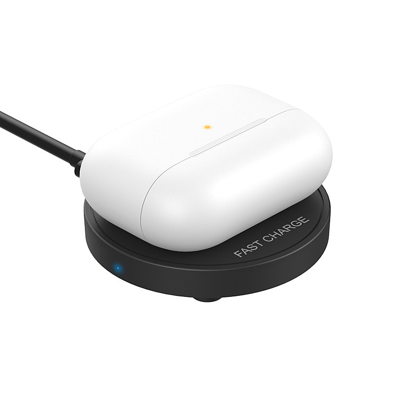 Super Mini Qi Wireless Charging Pad For Airpods 10W Fast Charge