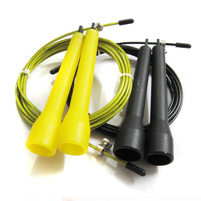 Crossfit Jumping Boxing Speed Skipping Rope Plastic Handle