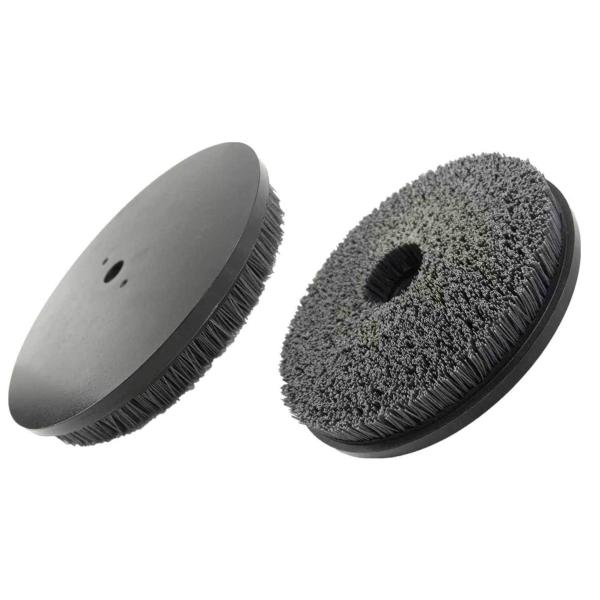 Industrial Nylon Abrasive Disc Wheel Brush For Smoothing Aluminum Surfaces