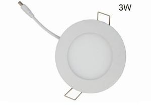 China LED Recessed Panel Light Double Color 3W 2.5Inch Safe Home Lighting Products wholesale