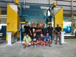 rotomolding machine,water tank making machine ,shuttle rotomolding machine