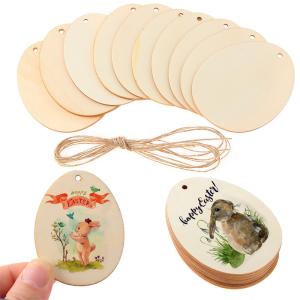 China Chips Hanging 60mm Unfinished Wood Crafts Blank Wooden Blocks wholesale