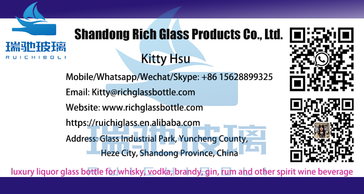 T Type Wooden Top Clear Vodka Luxury 500ml 700ml 750ml Whiskey Liquor Bottle for Sale