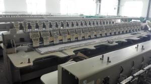 China 9 Needles Used SunStar Embroidery Machine 20 Heads 300 x 750mm wholesale