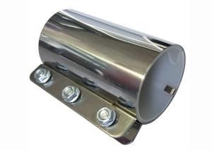 China Stainless Steel Pneumatic Conveying System 114mm Heavy Duty Pipe Clamps wholesale