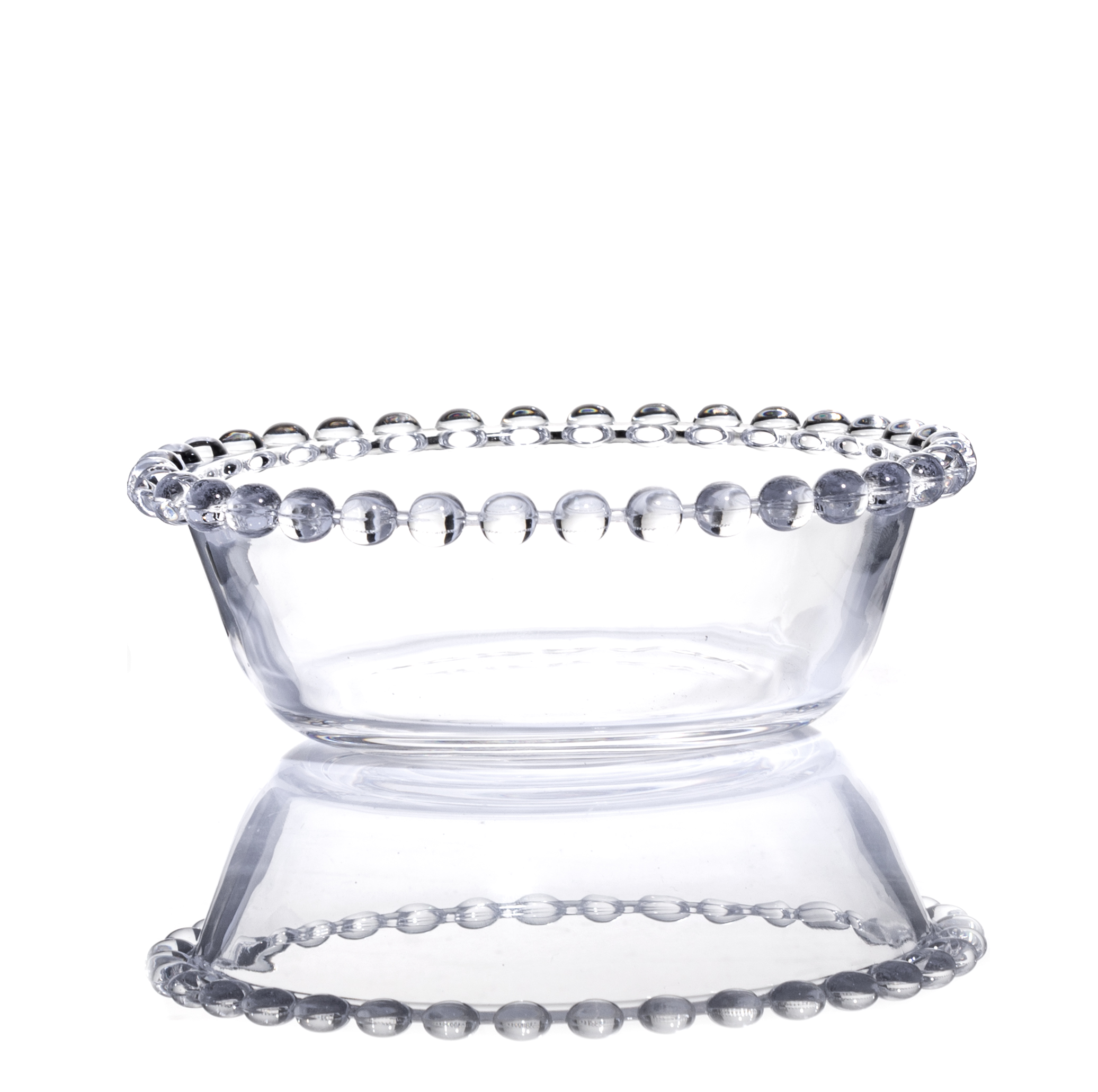 Pearl Round Decorative Wholesale Factory Price High Quality Clear Butter Dish Set