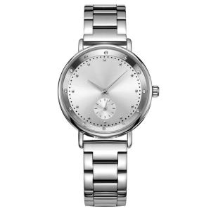 China Fastrack Steel Belt Double Dial Watches 3ATM Waterproof For Ladies wholesale