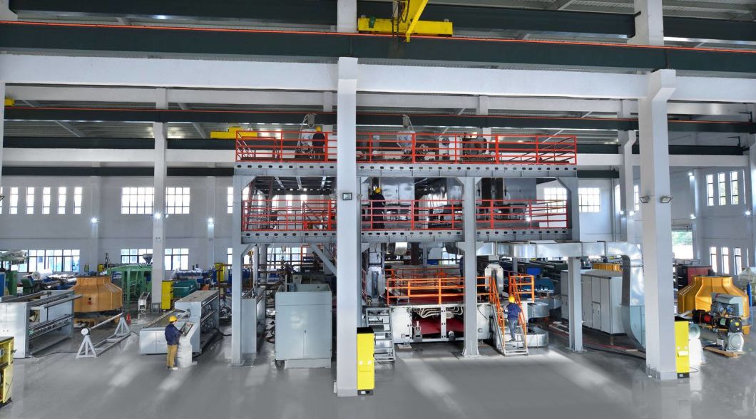 High-Speed Non-Woven Textile Spunbond Making Machinery Fully Automatic Nonwoven Machine for Making N95/Surgical/Medical/Disposable/Sanitary/Hospital