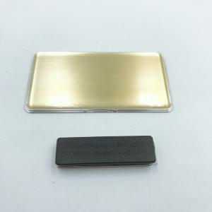 China Plastic Cover 79x41mm 23g/Pc Magnetic Name Badge wholesale