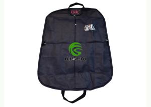 China Personalised Cloth Zippered Garment Bags Breathable For Travel Silk Screen Printing wholesale