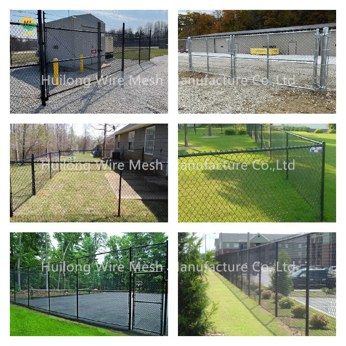 11 Gauge Pvc Coated 6 mX 30m Chain Link Wire Fence Sports Play Area Ground