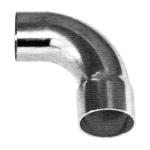 Longer 90 Degree Elbow Red Copper HVAC Pipe Fittings Plumbing