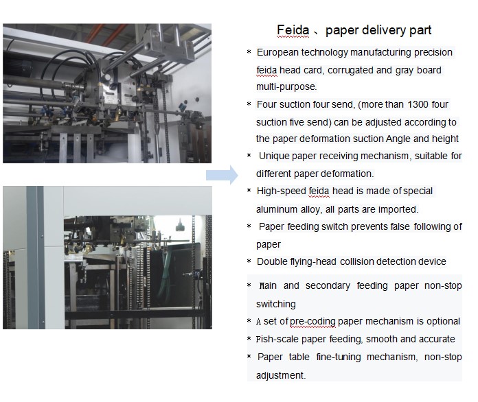 Flat Automatic Die Cutting and Creasing Machine for Corrugated Cardboard Carton Box