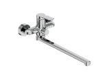 Round Single Lever Bath Mixer For Shower Bathtub Sink
