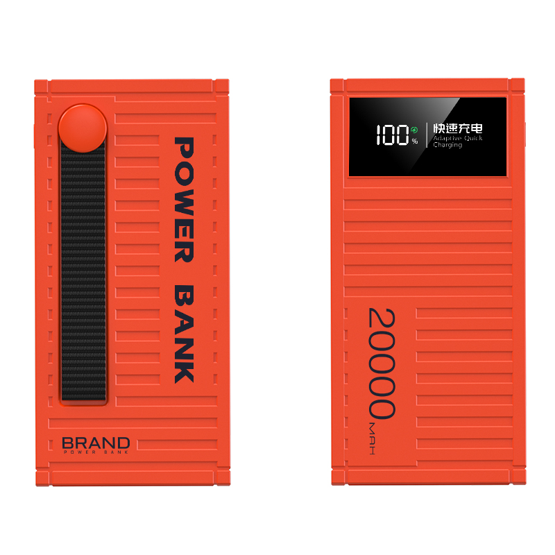 Plastic 20000mAh Power Bank with Low Tension Protection and 22.5W Quick Charge