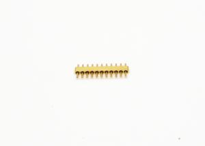 China 11 Pin Hermetic DC Multi Pin Header Socket Straight Cut Solder For Packages wholesale