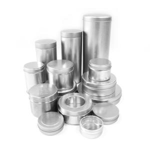 China wholesales various round tin box for food wholesale