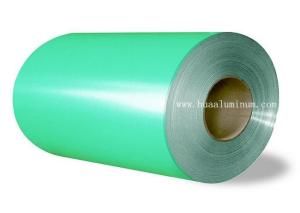 China OEM Green 3105 Coated Aluminium Coil 1500mm Width For Decoration wholesale