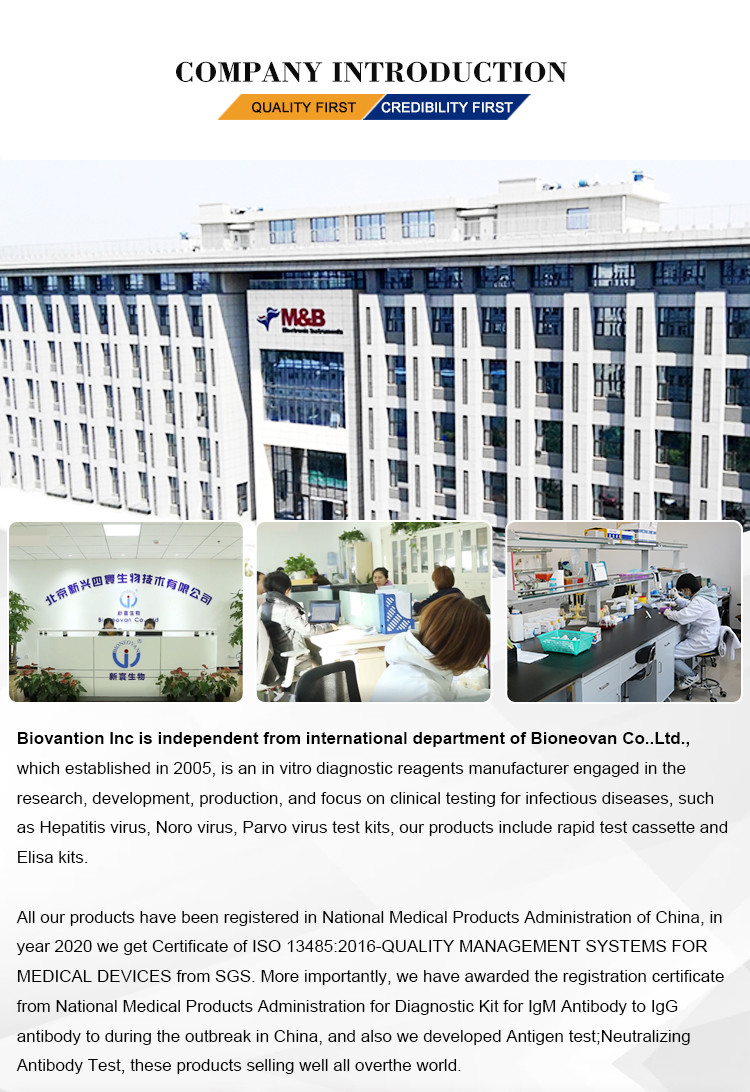 Easy-to- TB-IGRA ELISA Test Kit with Long Shelf Life and 2C-8C Preservation Method