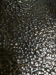 China 24 Gauge Architectural Grade Bright Hammered Finish Stainless Steel Sheet Factory Price For Sale wholesale