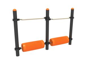 China Outdoor Fitness Gym Equipment Double Water Wheel for Sale with Good Quality for Park wholesale
