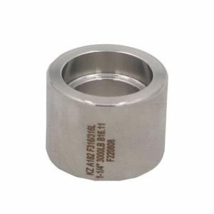 China 3000LB / 6000LB NPT Stainless Steel Pipe Socket Weld Fittings Forged Coupling wholesale
