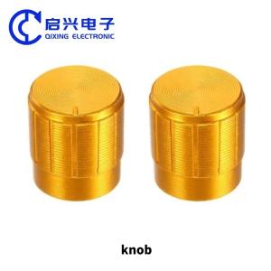 China Potentiometer Accessories 15*17mm Aluminum Alloy Potentiometer Caps wholesale