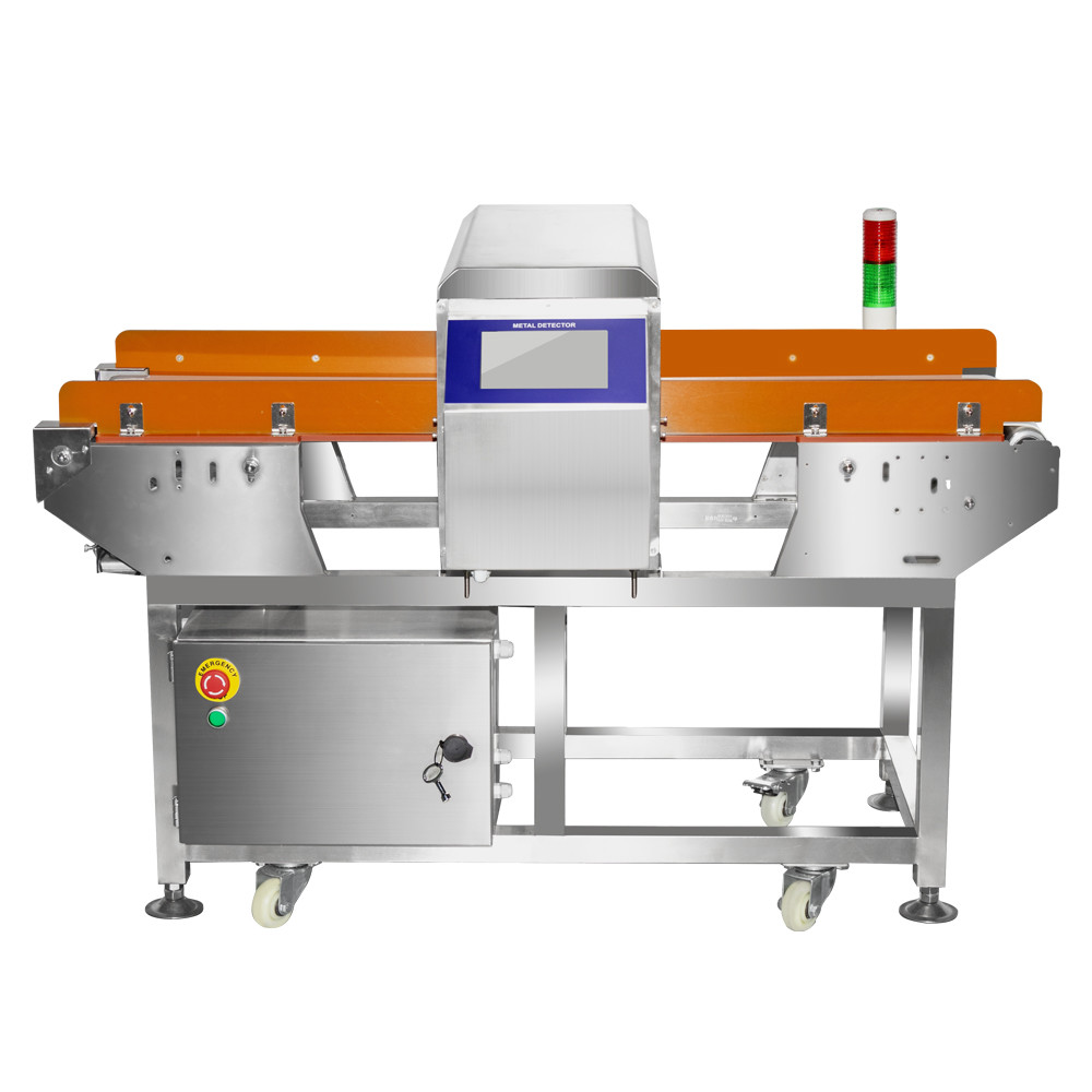 High Quality Conveyor Belt Food Grade Online Non-FE Chocolate Metal Detector Machine For Both Dry Food